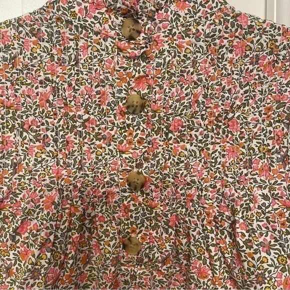 J Crew Fleur top in floral multi from fall 2022. Size XS. Great condition. - Picture 5 of 8